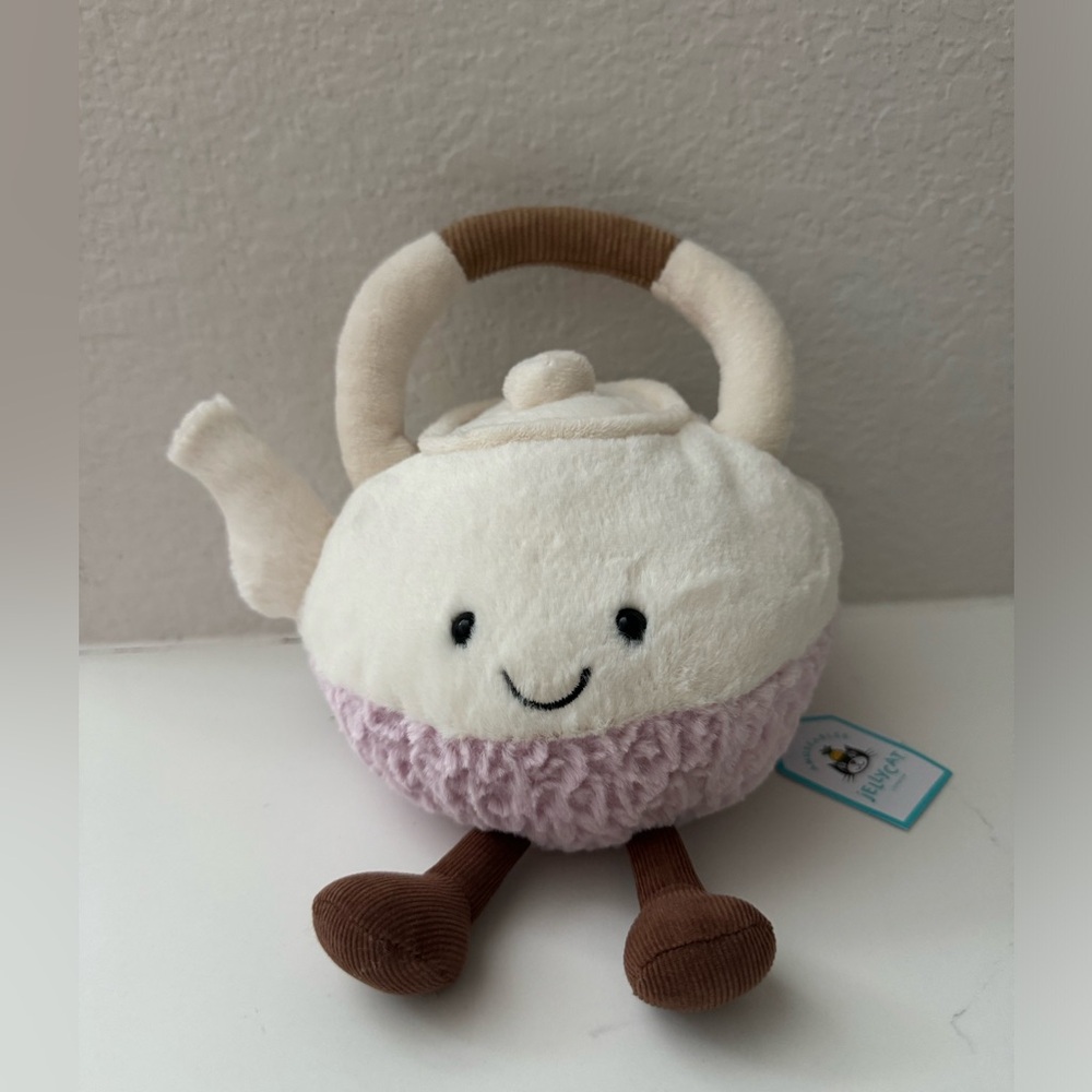 Authentic NWT Jellycat Amuseables Titia Teapot Shanghai Exclusive ONLY ONE limit